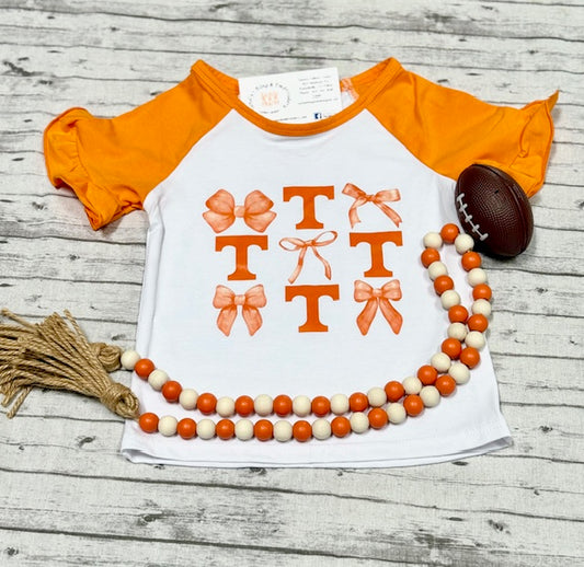 Girls Short Sleeved Tennessee Vols Shirt