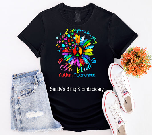 Be Kind Autism Awareness T-Shirt