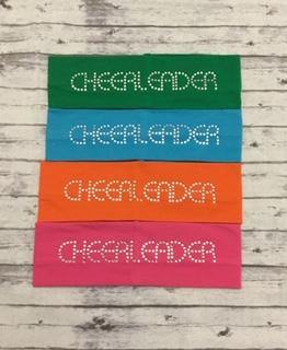 Cheerleader Rhinestone Headbands - Sandy's Bling & Embroidery