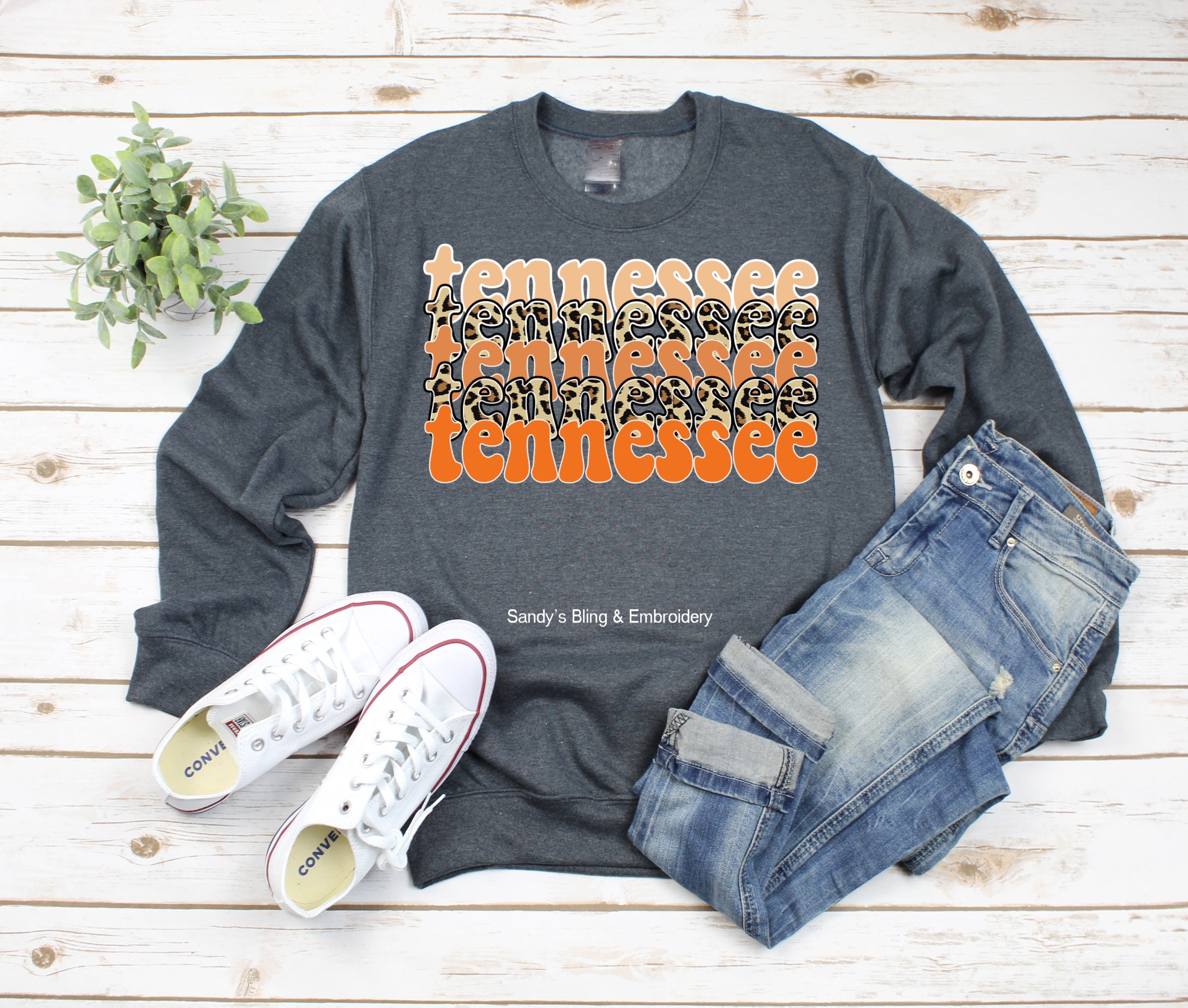 Tennessee sales embroidered sweatshirt