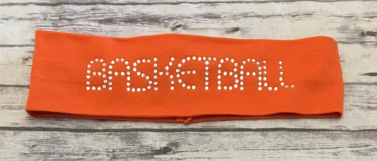 Basketball Rhinestone Headbands - Sandy's Bling & Embroidery